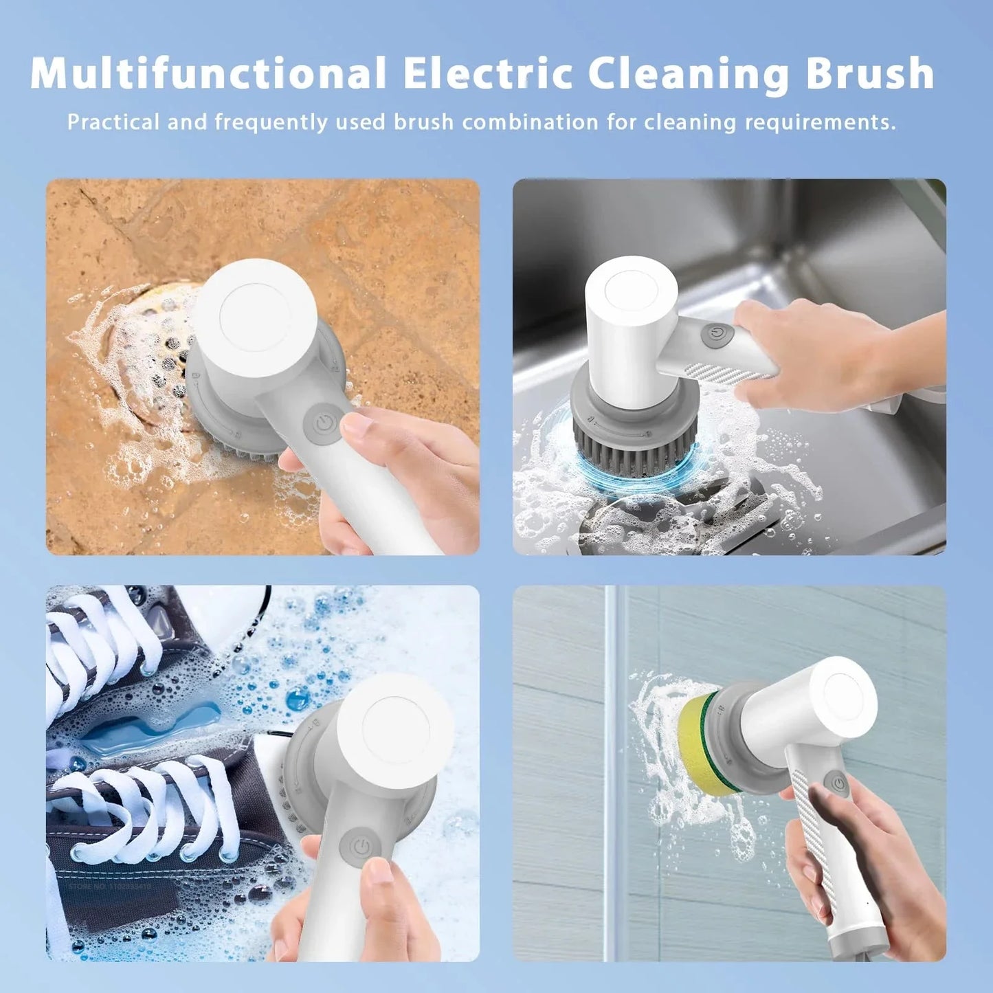 Wireless Cleaning Brush