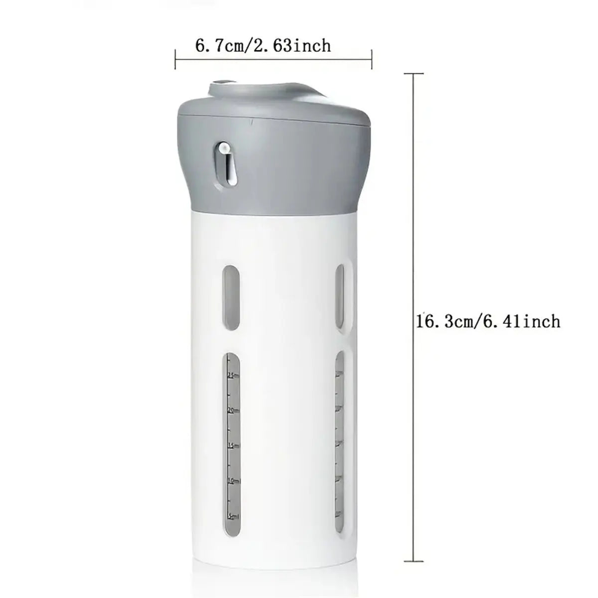 Portable Travel Liquid Dispenser Bottle