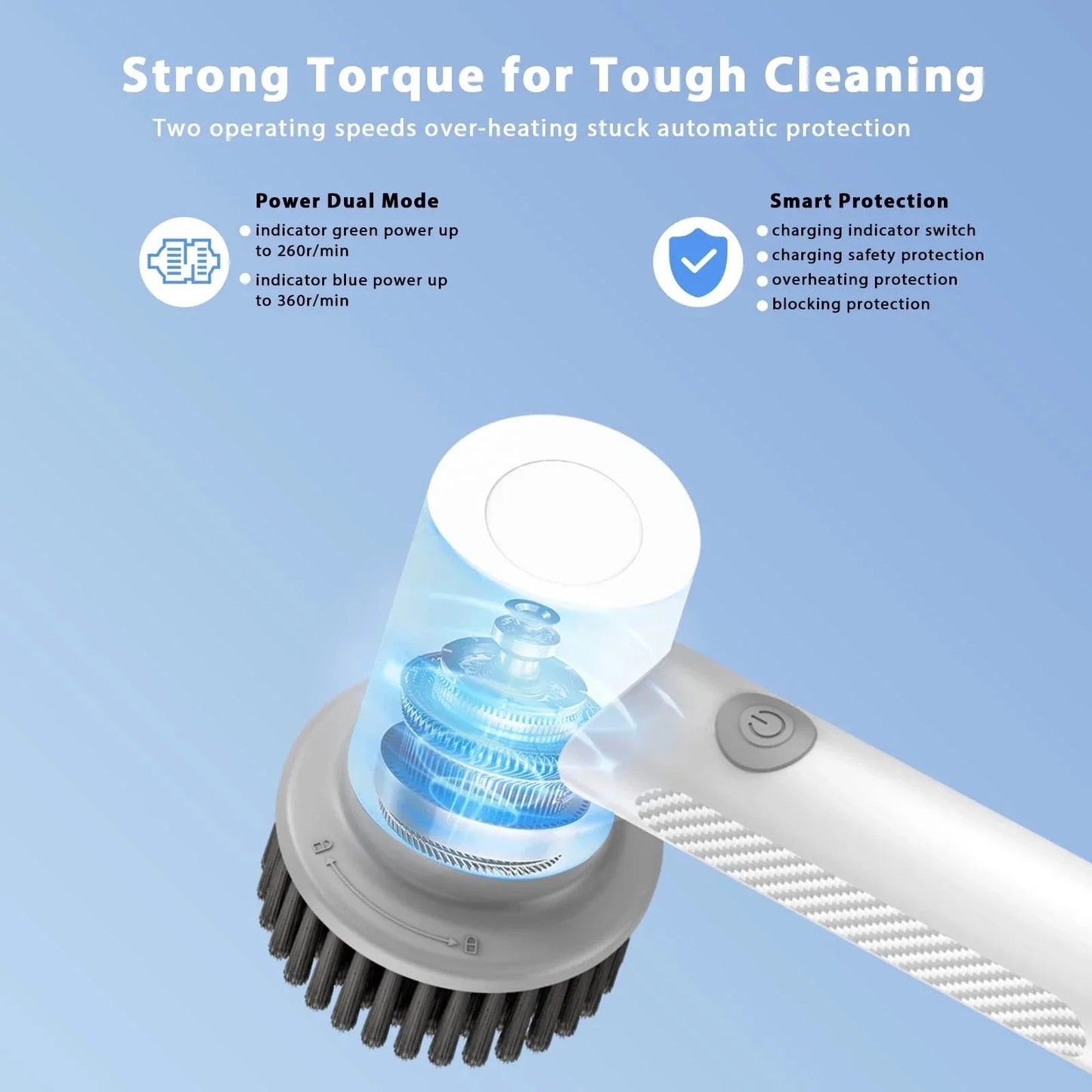 Wireless Cleaning Brush